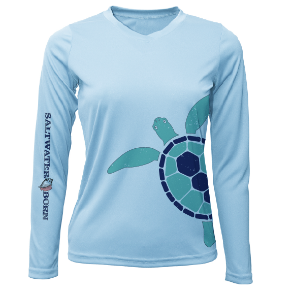Turtle Wrap Women's Long Sleeve UPF 50+ Dry-Fit Shirt