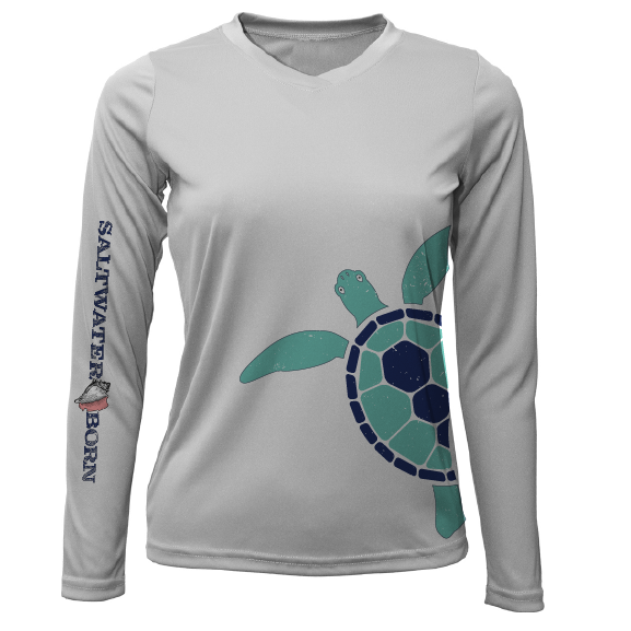 Turtle Wrap Women's Long Sleeve UPF 50+ Dry-Fit Shirt