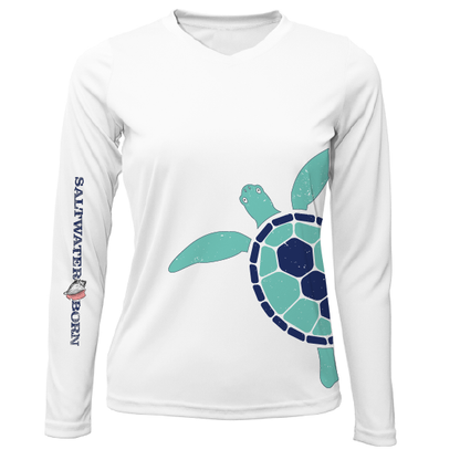 Turtle Wrap Women's Long Sleeve UPF 50+ Dry-Fit Shirt