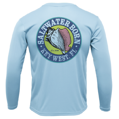 Key West, FL USA Born Long Sleeve UPF 50+ Dry-Fit Shirt