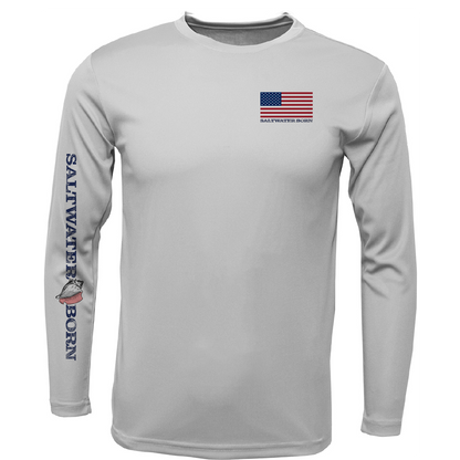 USA Snook Long Sleeve UPF 50+ Dry-Fit Shirt