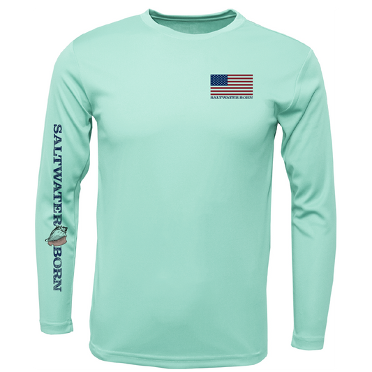 USA Snook Long Sleeve UPF 50+ Dry-Fit Shirt