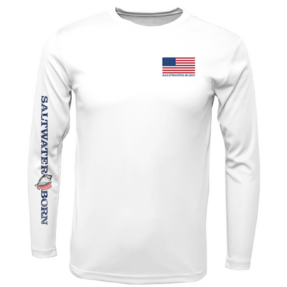 USA Snook Long Sleeve UPF 50+ Dry-Fit Shirt