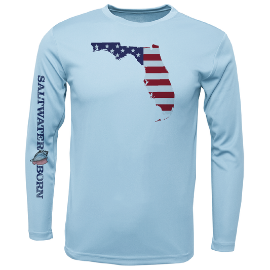 Key West, Florida USA Long Sleeve UPF 50+ Dry-Fit Shirt