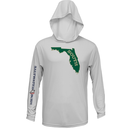 USF Green and Gold Long Sleeve UPF 50+ Dry-Fit Hoodie