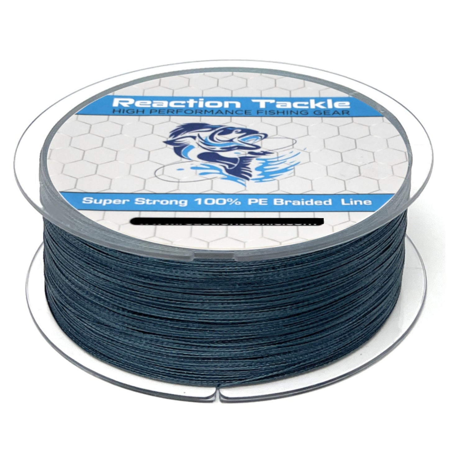 Reaction Tackle Braided Fishing Line - Low-Vis Gray