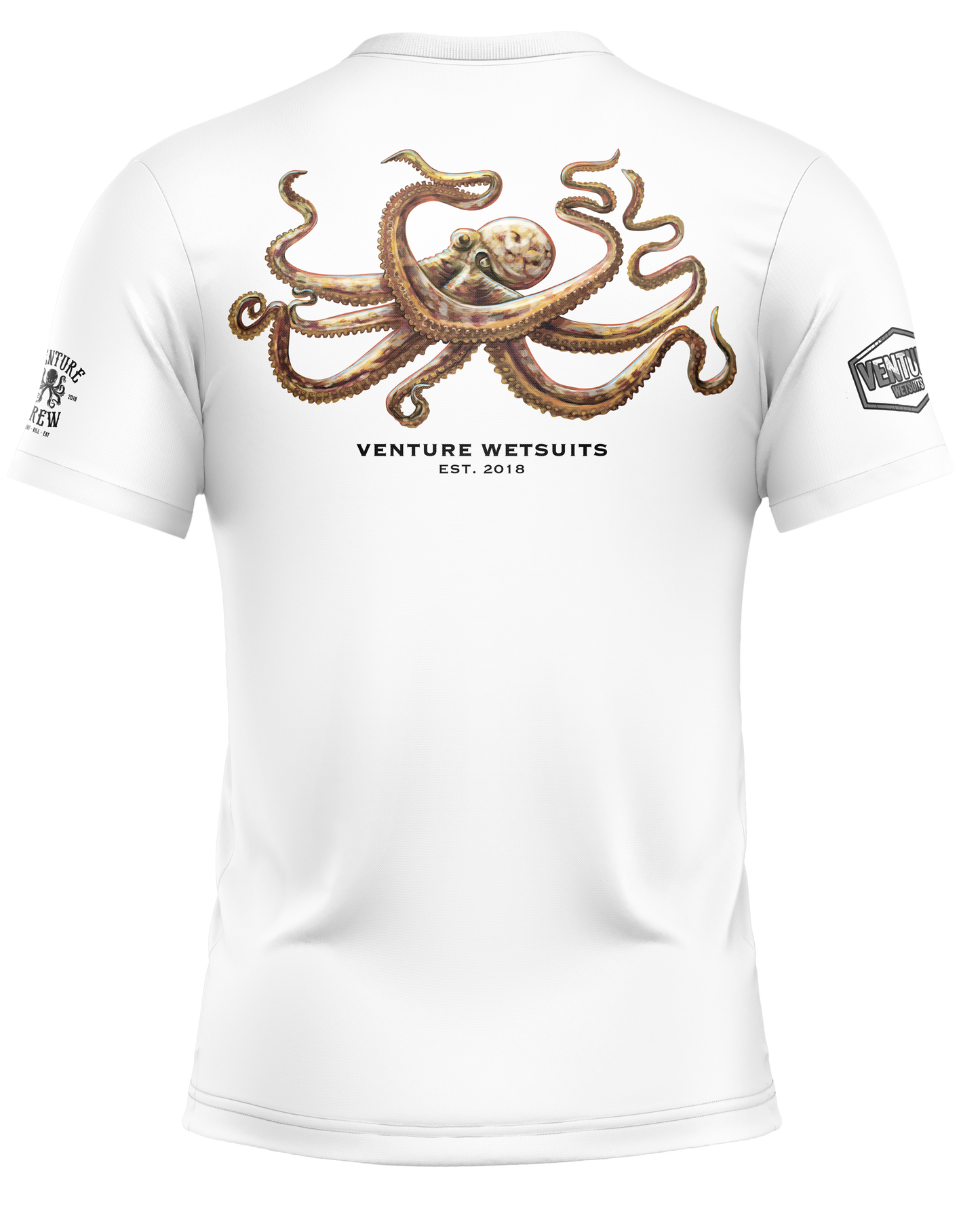 VW Tako White Dri Fit T-Shirt (Adult/Keiki)