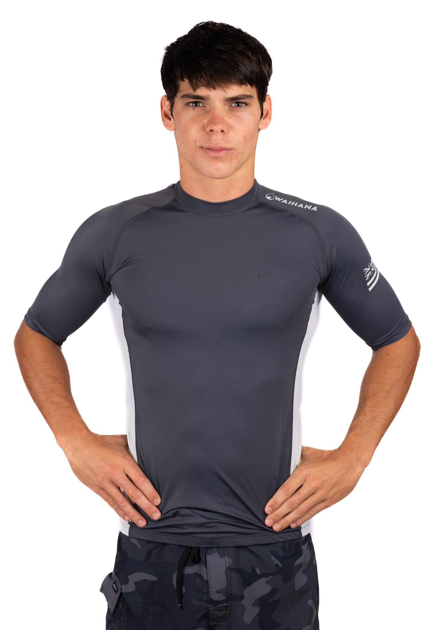 Anthracite Short Sleeve Rashguard
