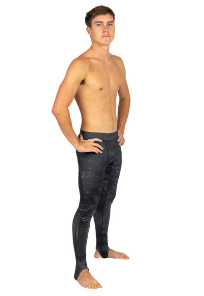 Tropicam Black Lycra Leggings