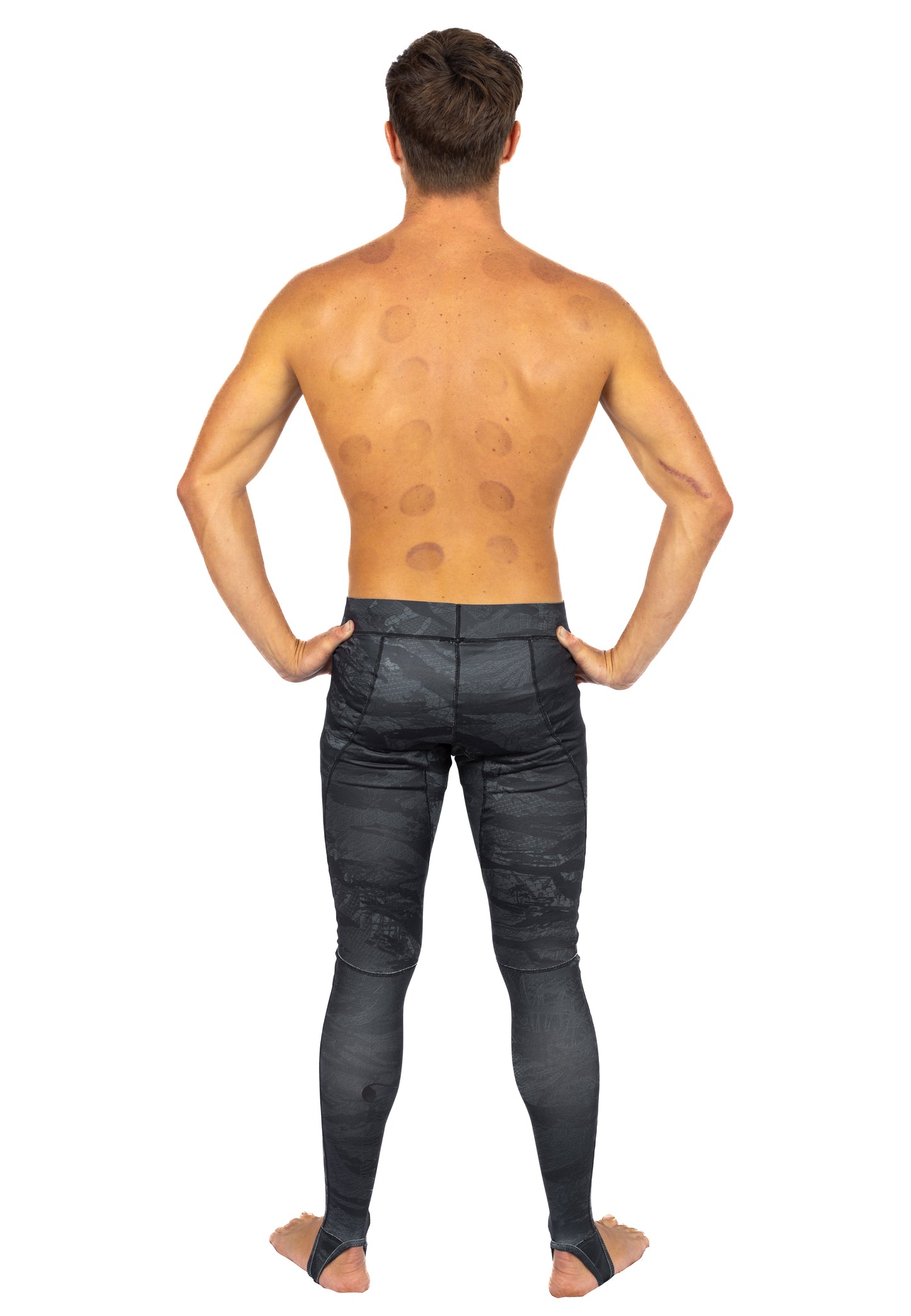 Tropicam Black Lycra Leggings