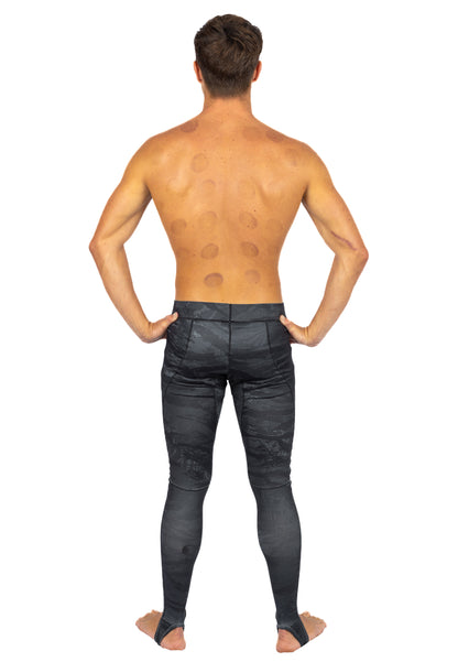 Tropicam Black Lycra Leggings