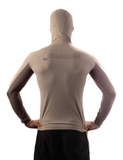 Tan Carvico Spearfishing Rash Guard