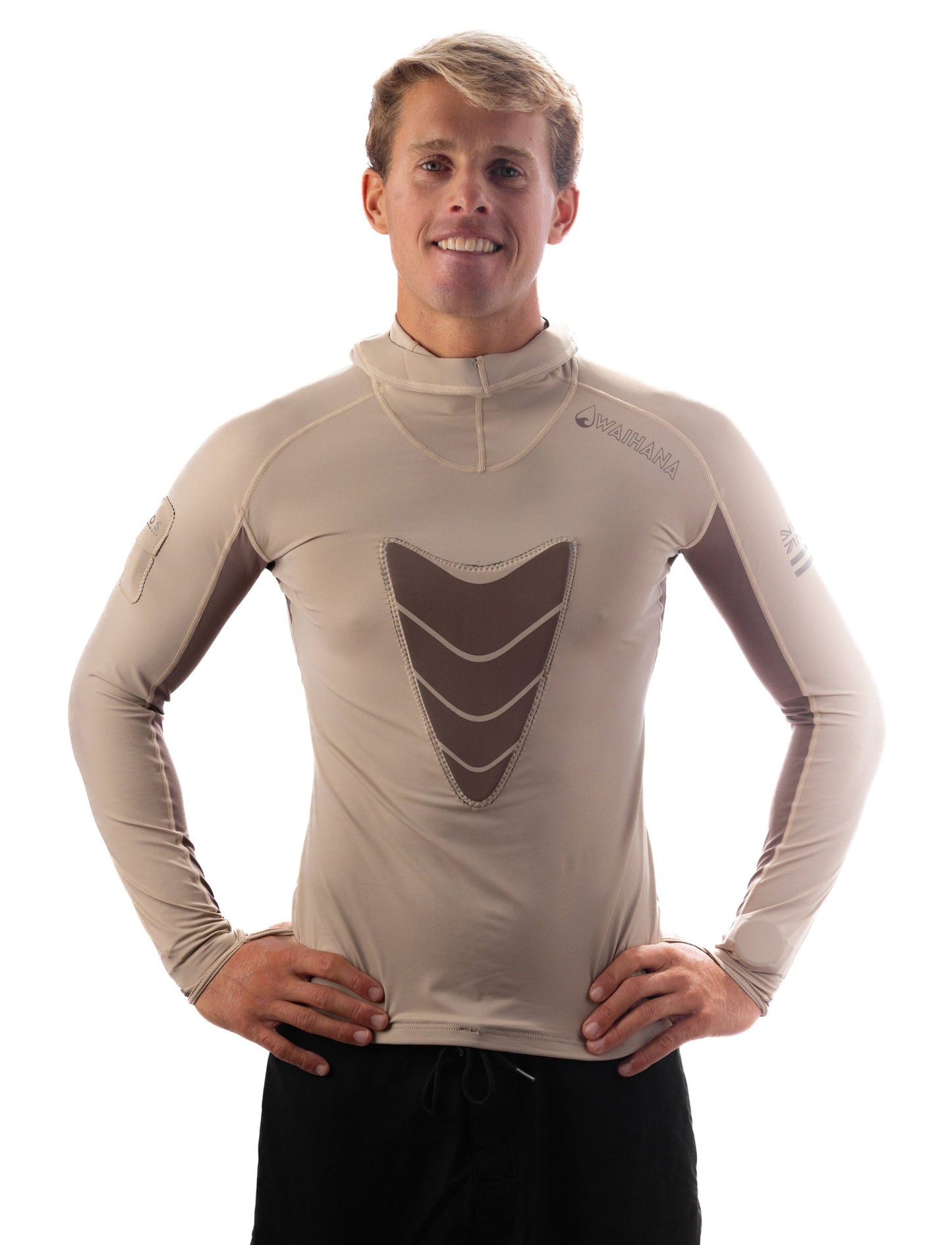 Tan Carvico Spearfishing Rash Guard