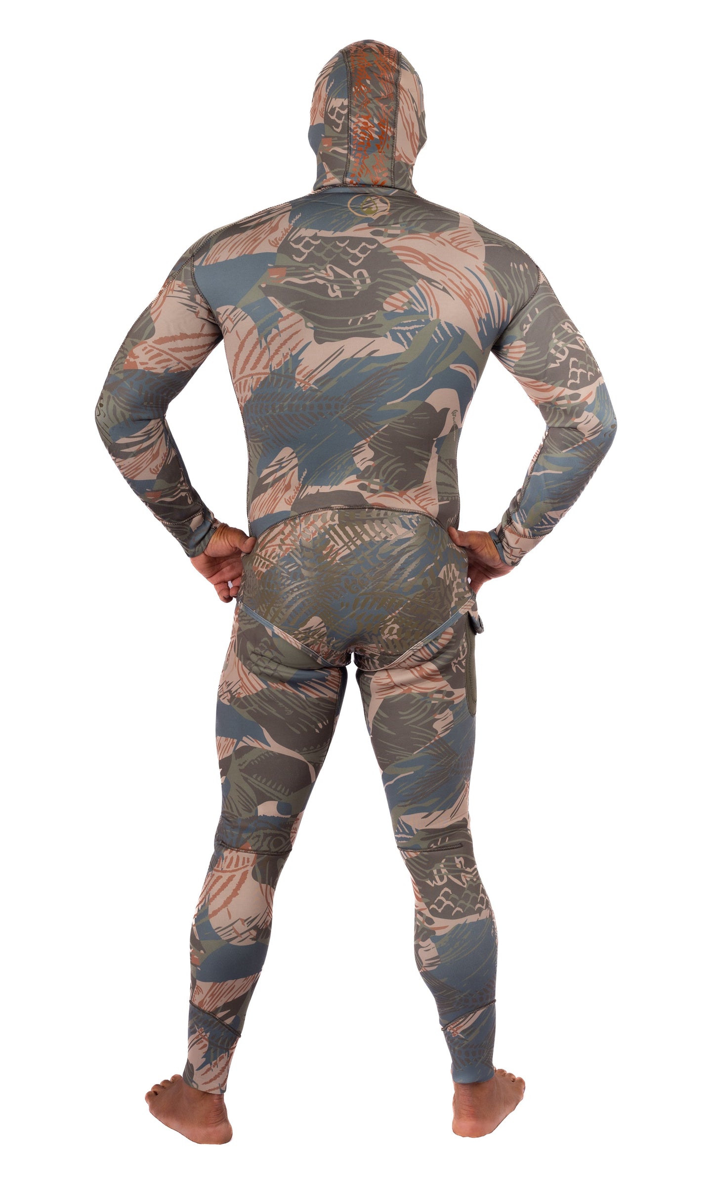 Men’s Hawaiian Brushstroke Spearfishing 1.5mm Wetsuit