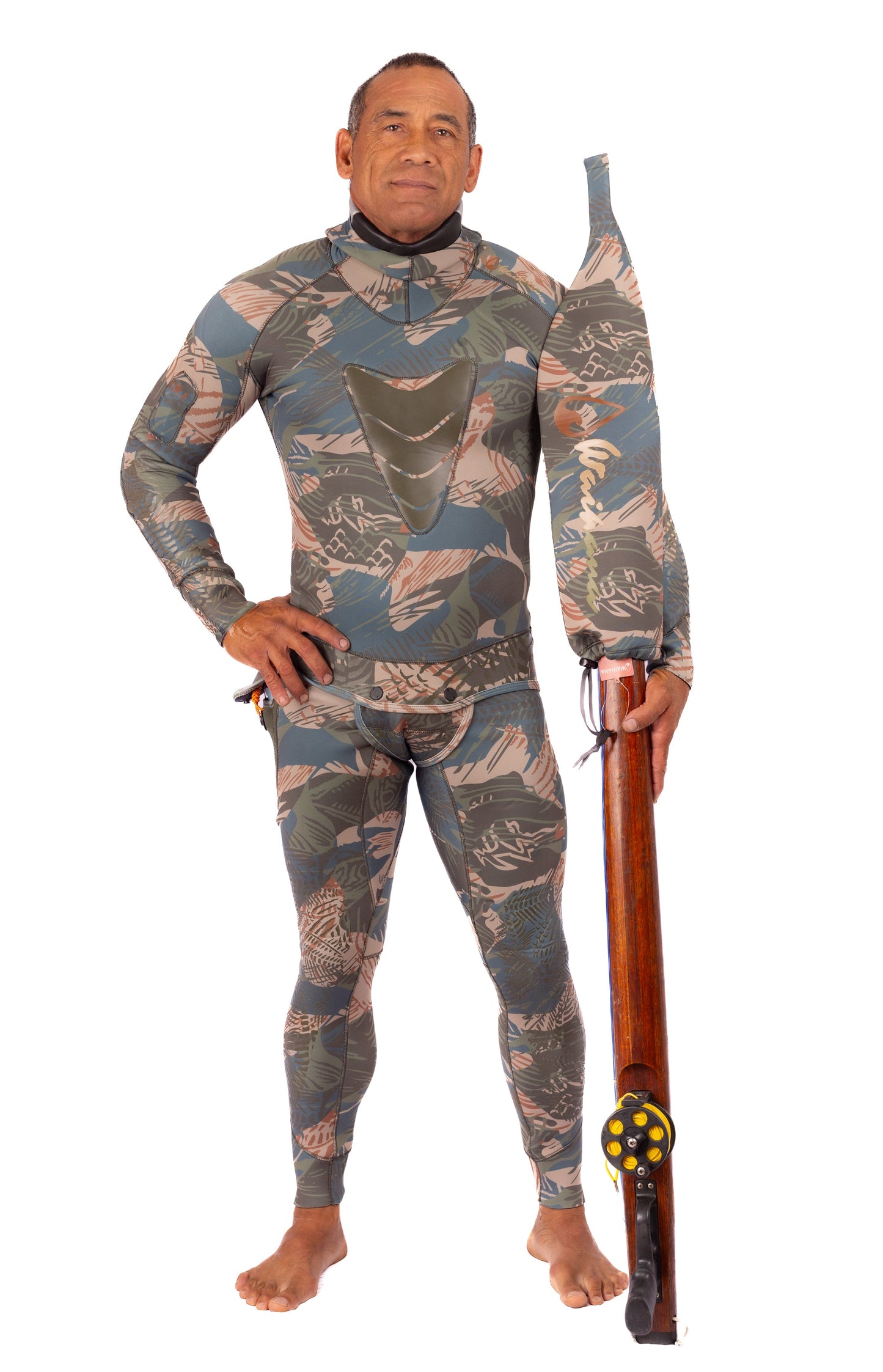 Men’s Hawaiian Brushstroke Spearfishing 1.5mm Wetsuit