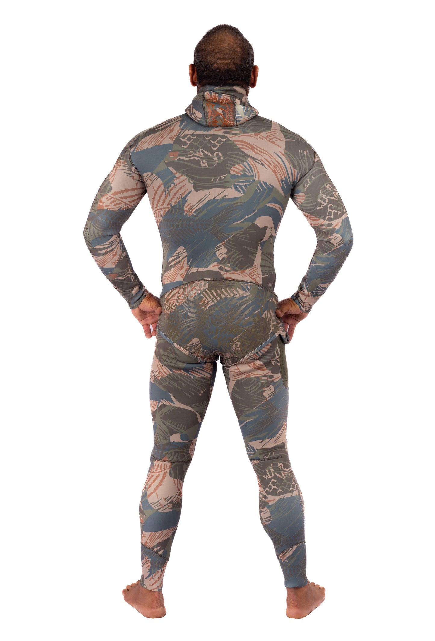 Men’s Hawaiian Brushstroke Spearfishing 1.5mm Wetsuit