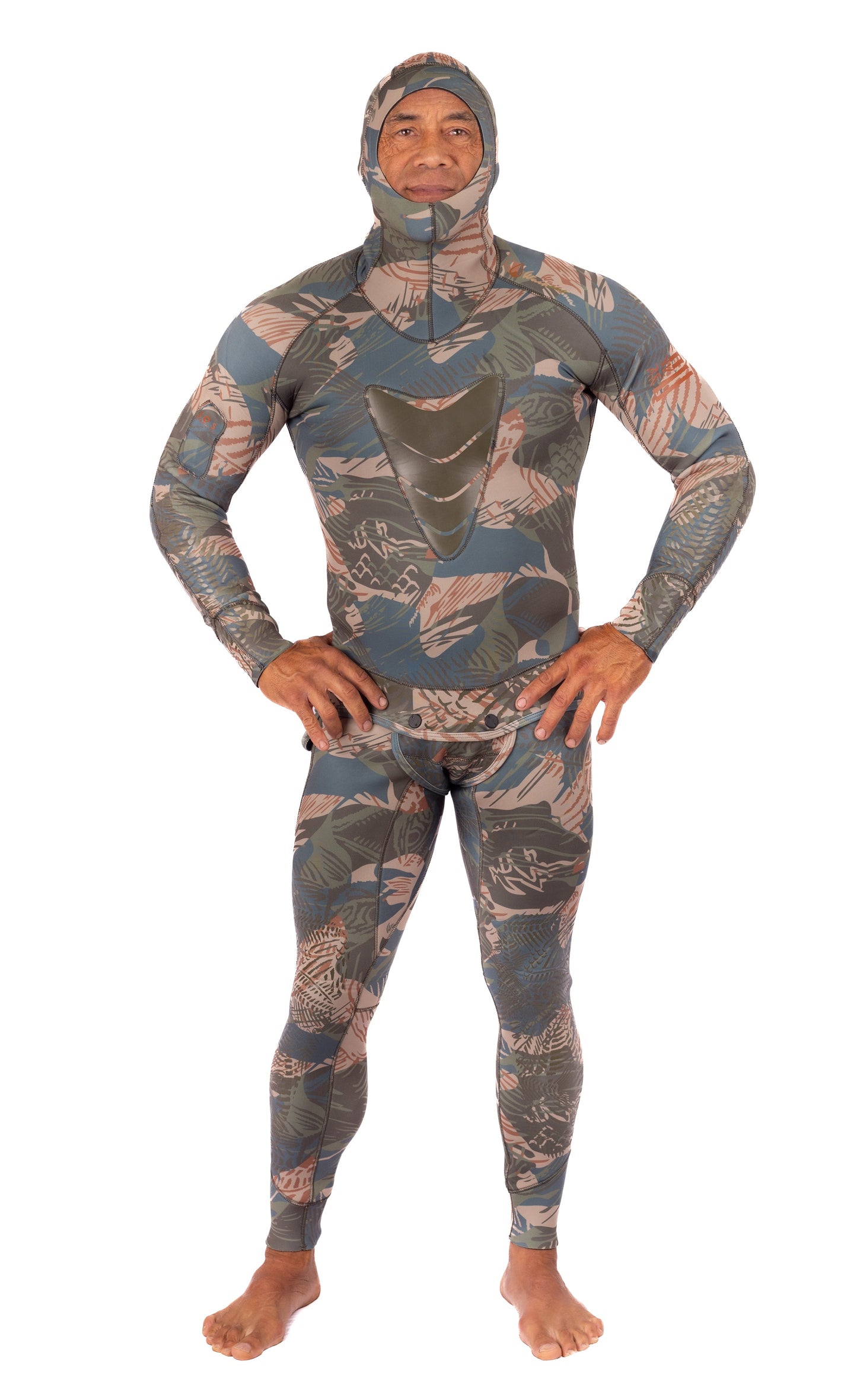 Men’s Hawaiian Brushstroke Spearfishing 1.5mm Wetsuit