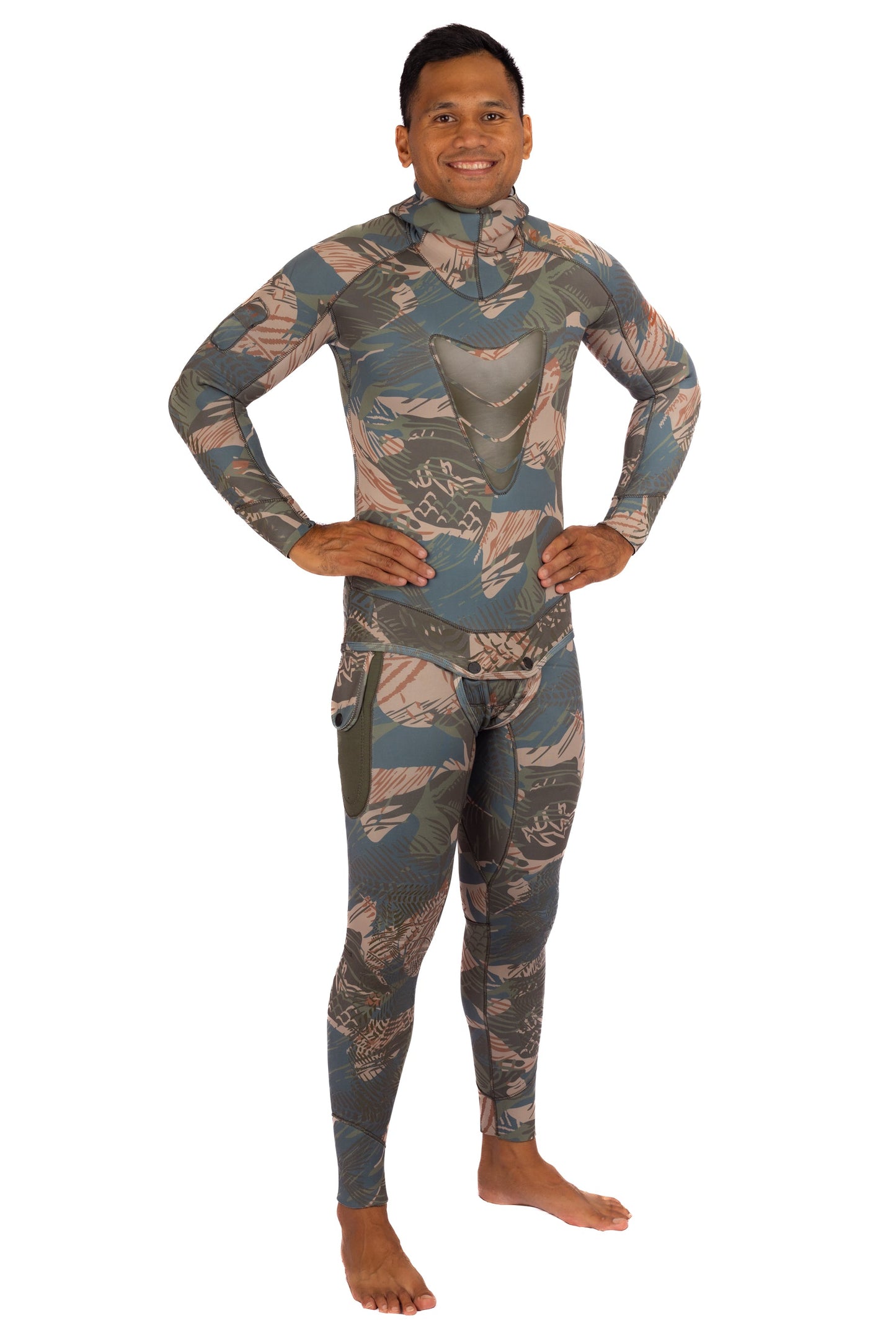 Men’s Hawaiian Brushstroke Spearfishing 1.5mm Wetsuit
