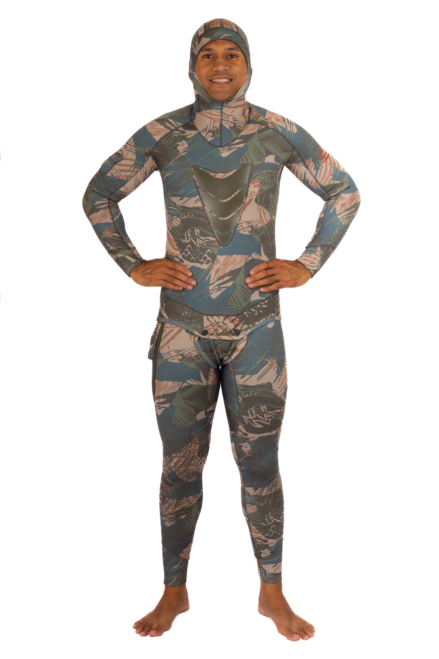 Men’s Hawaiian Brushstroke Spearfishing 1.5mm Wetsuit