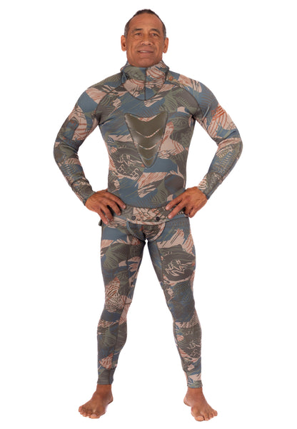 Men’s Hawaiian Brushstroke Spearfishing 1.5mm Wetsuit