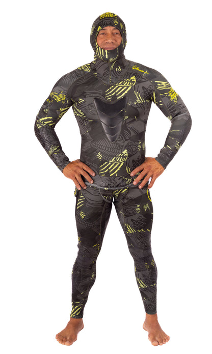 Men’s Lime Fishbone Spearfishing 1.5mm Wetsuit