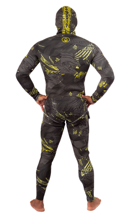 Men’s Lime Fishbone Spearfishing 1.5mm Wetsuit