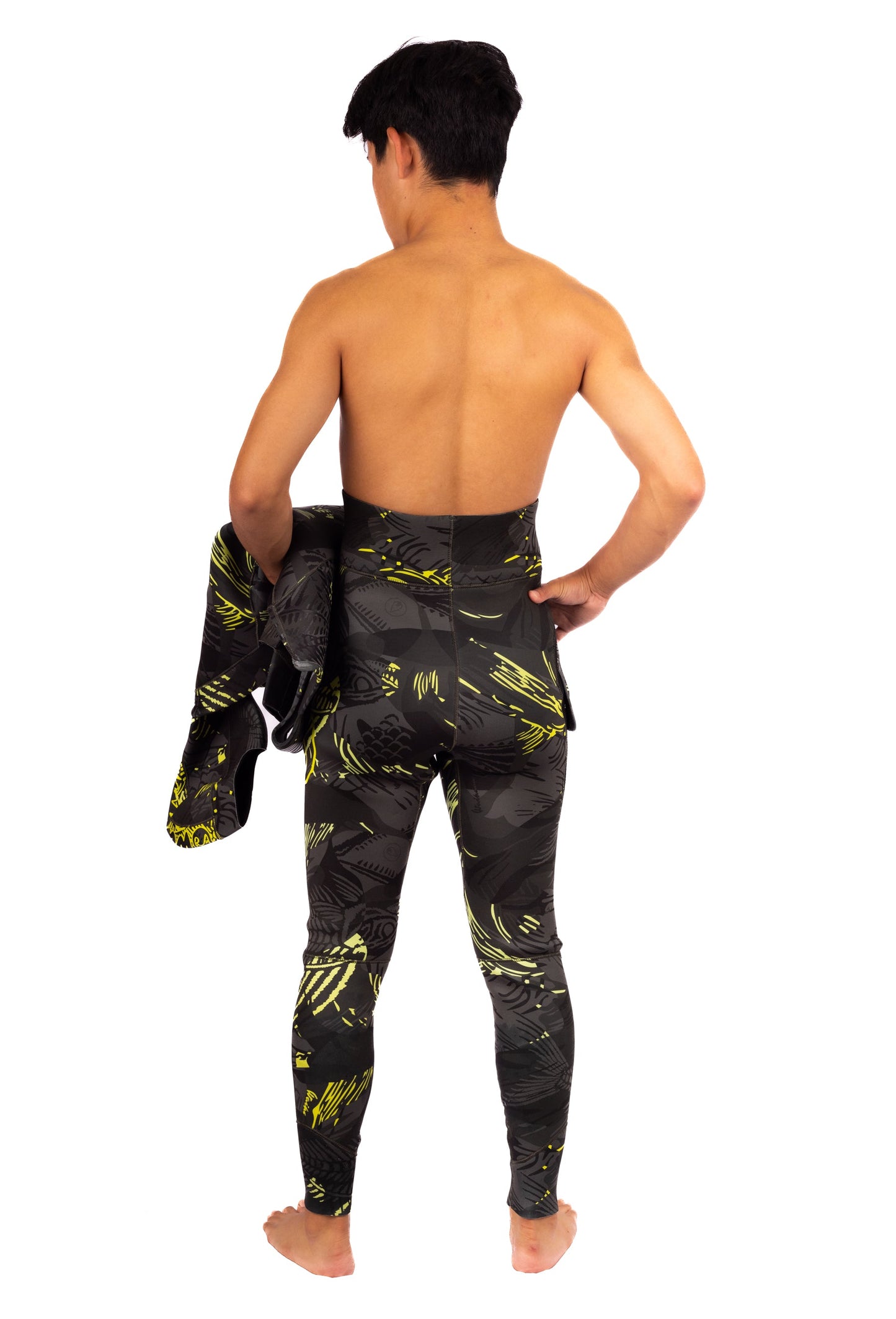 Men’s Lime Fishbone Spearfishing 1.5mm Wetsuit