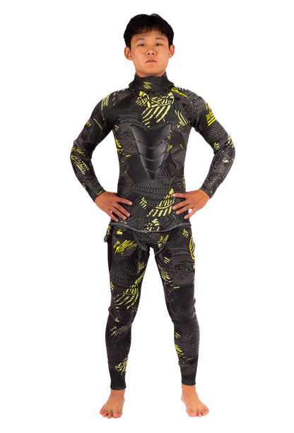 Men’s Lime Fishbone Spearfishing 1.5mm Wetsuit