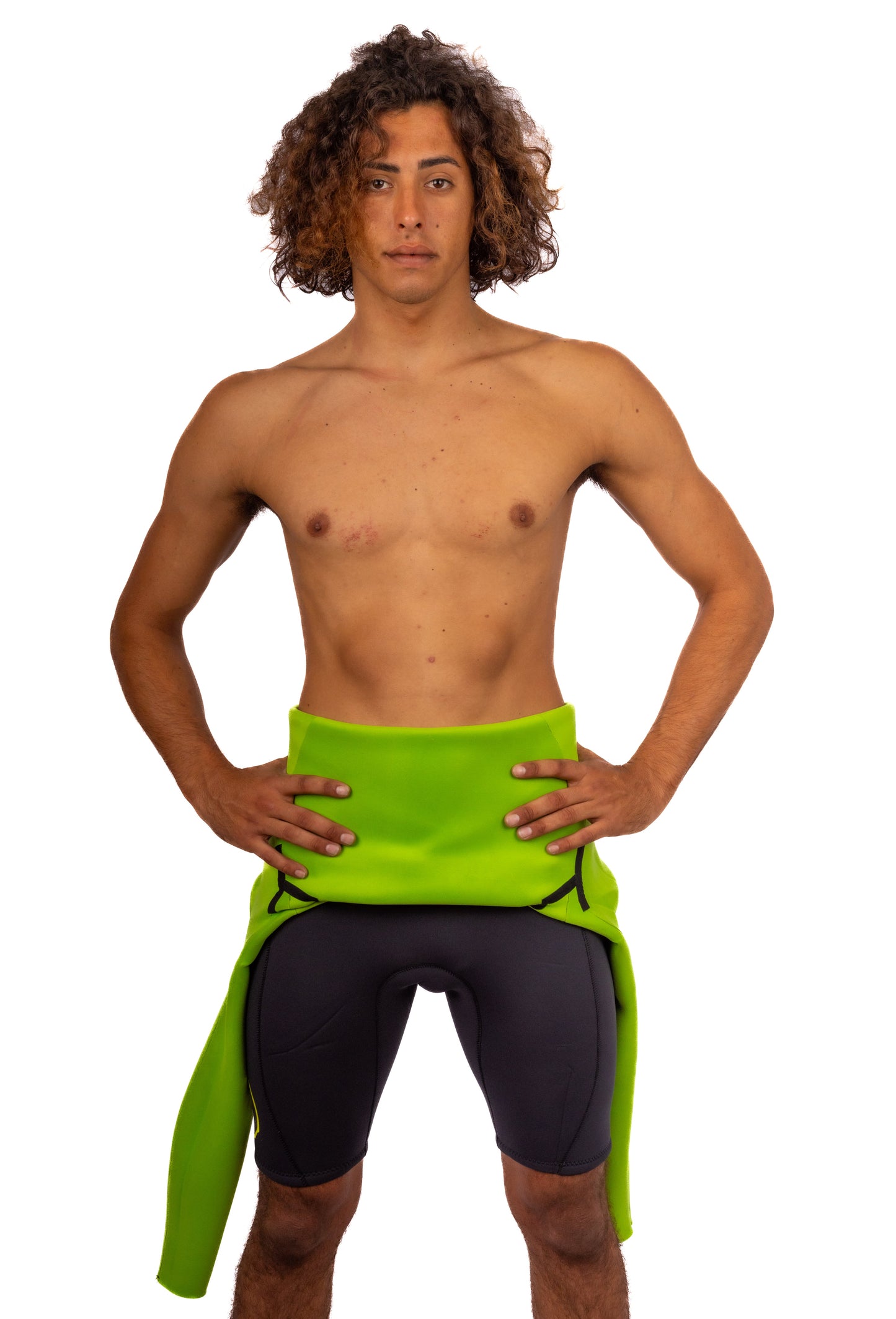 Men's Lime Fishbone Long Sleeve Spring Suit