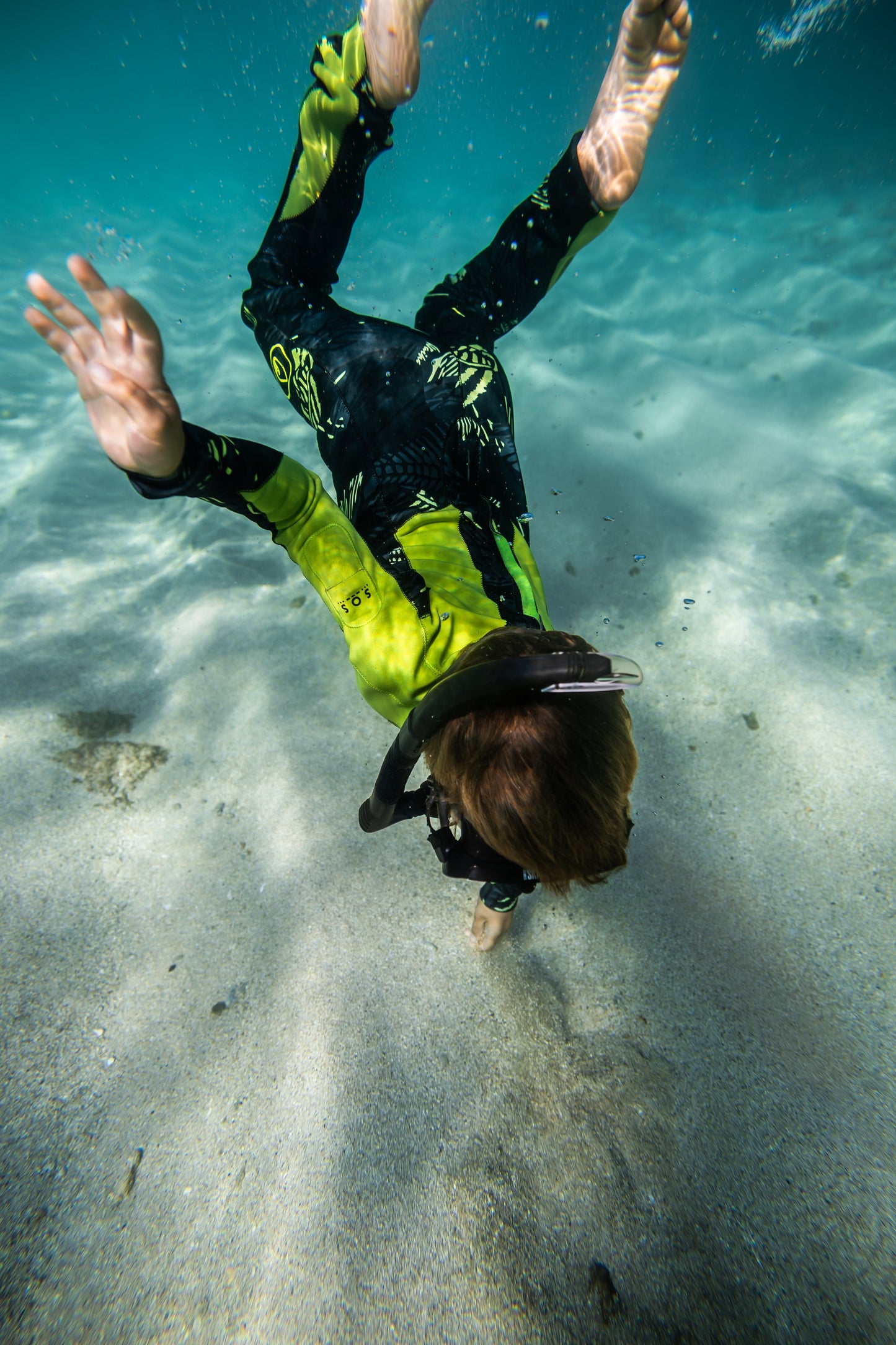 Children's Lime Fishbone Steamer