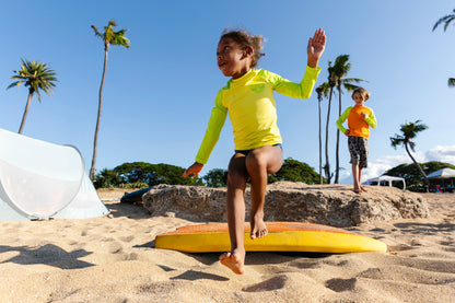 Children's Yellow Long Sleeve Rashguard