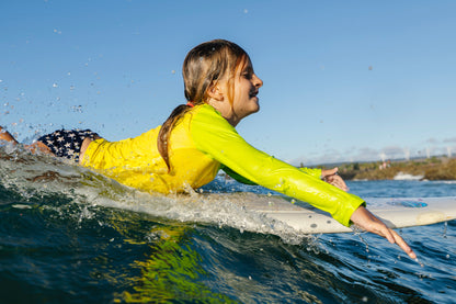 Children's Yellow Long Sleeve Rashguard