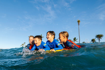 Children's Blue Long Sleeve Rashguard