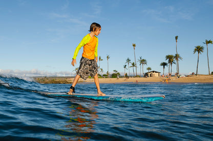 Children's Orange Long Sleeve Rashguard