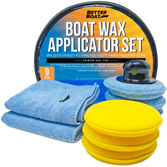 Better Boat Microfiber Wax Applicator Set