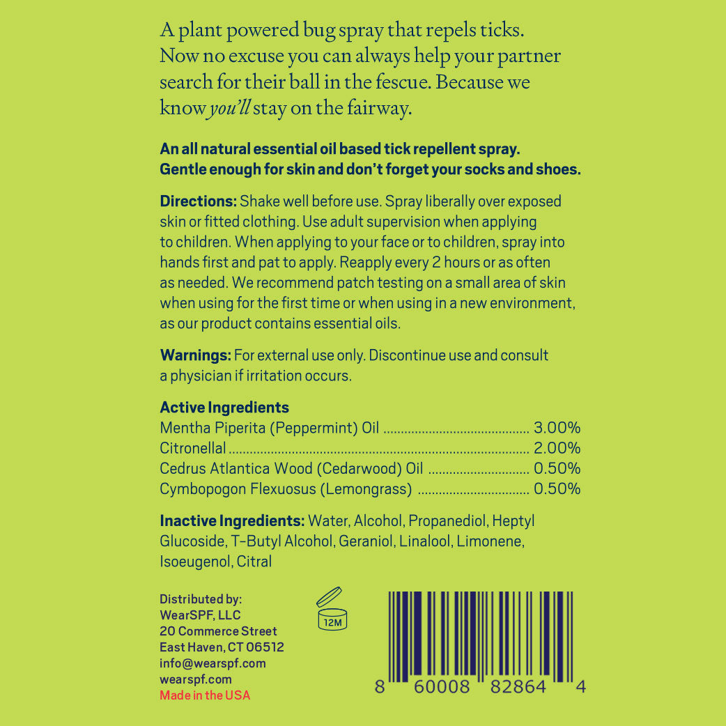 All Natural Tick Spray