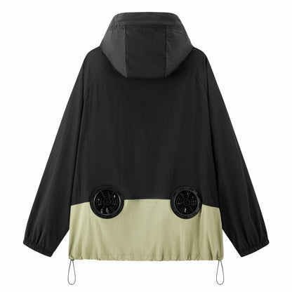 LITEGUEST Cooling Jacket Built-In Fans UPF50+ Protection for Summer