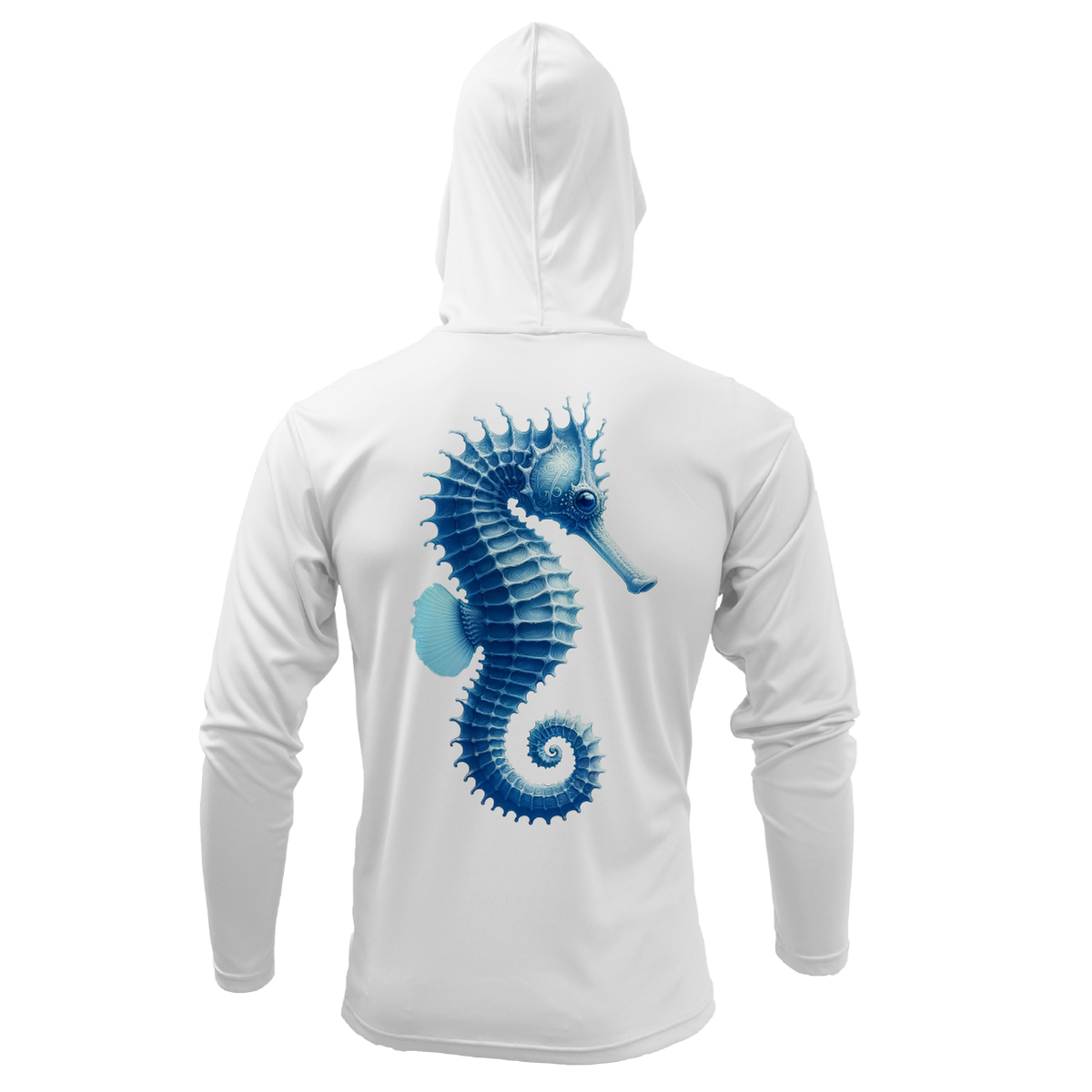 Key West, FL Seahorse Women's Long Sleeve UPF 50+ Dry-Fit Hoodie