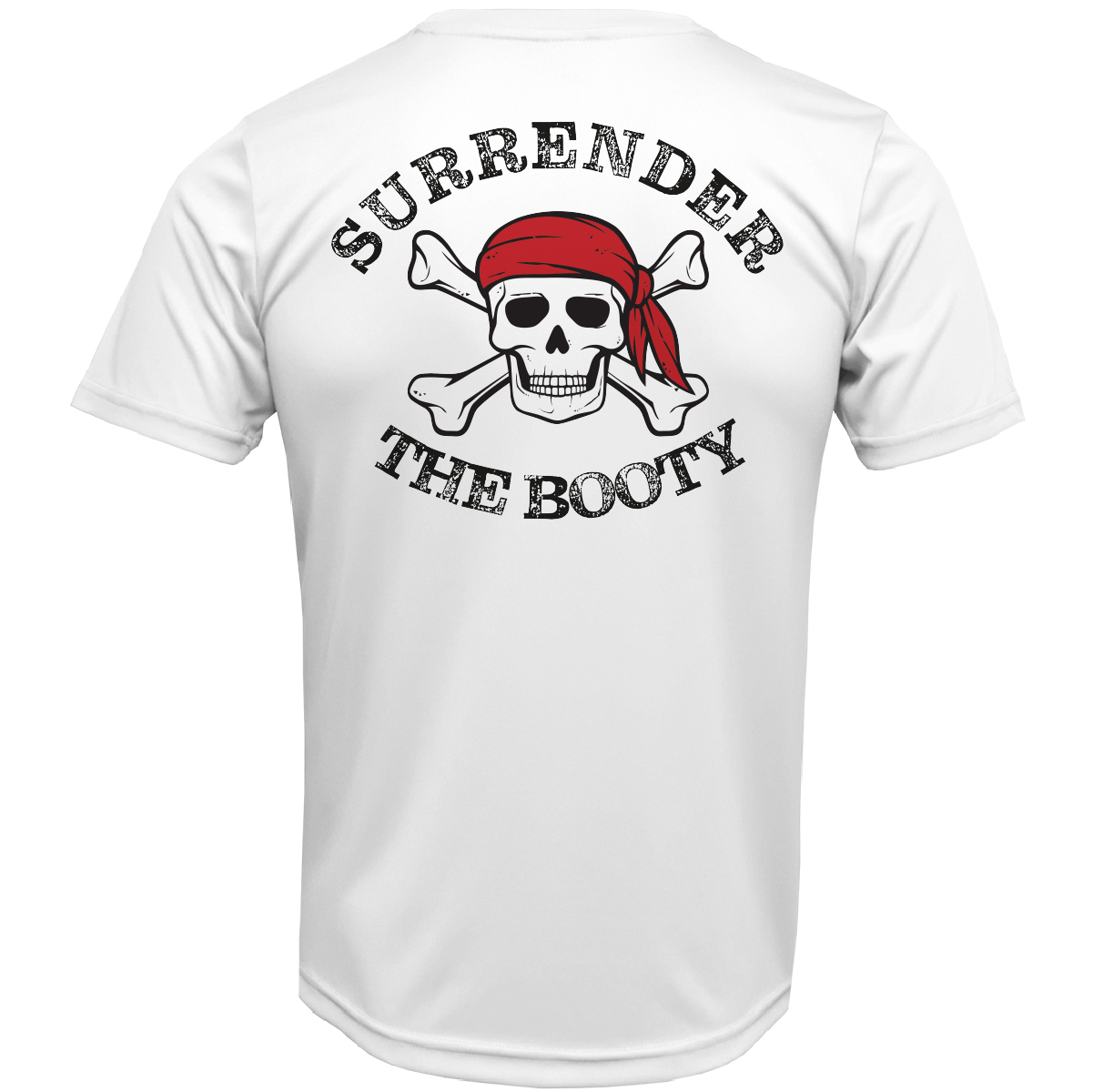 DFW, TX Freshwater Born "Surrender The Booty" Men's Short Sleeve UPF 50+ Dry-Fit Shirt