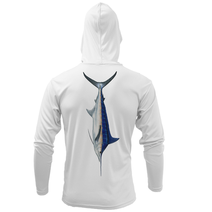 St. Pete Beach, FL Blue Marlin Long Sleeve UPF 50+ Dry-Fit Hoodie