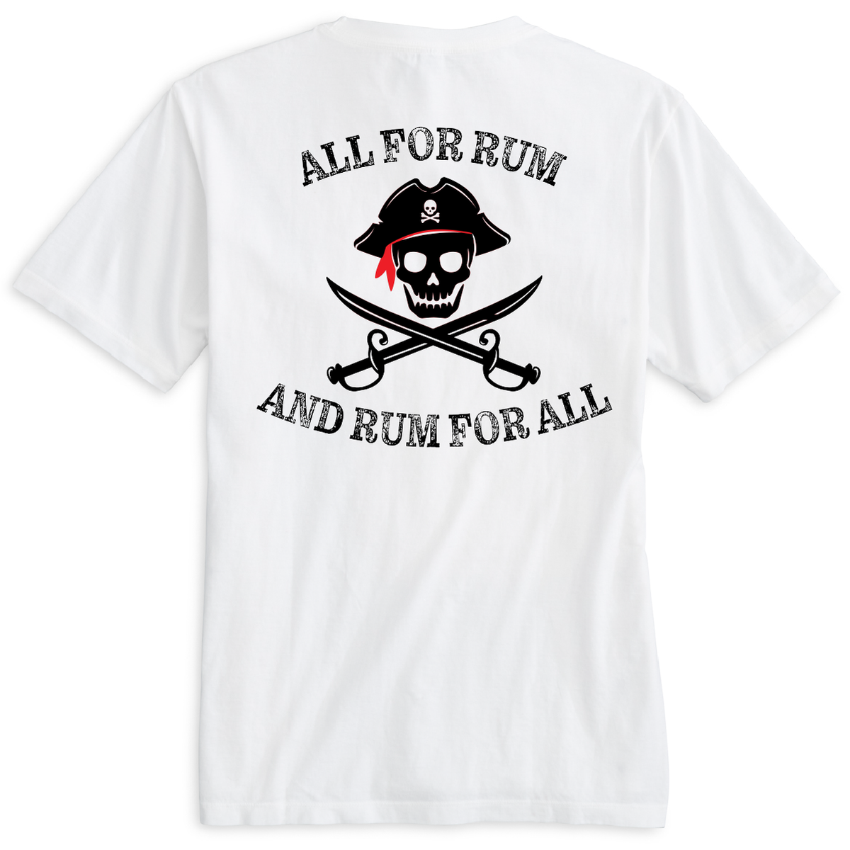 New York Freshwater Born Men's "All For Rum and Rum For All"