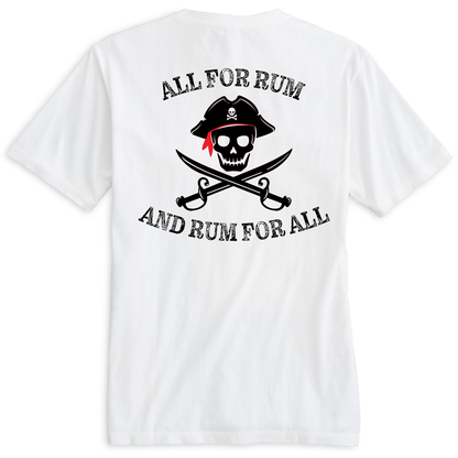 New York Freshwater Born Men's "All For Rum and Rum For All"