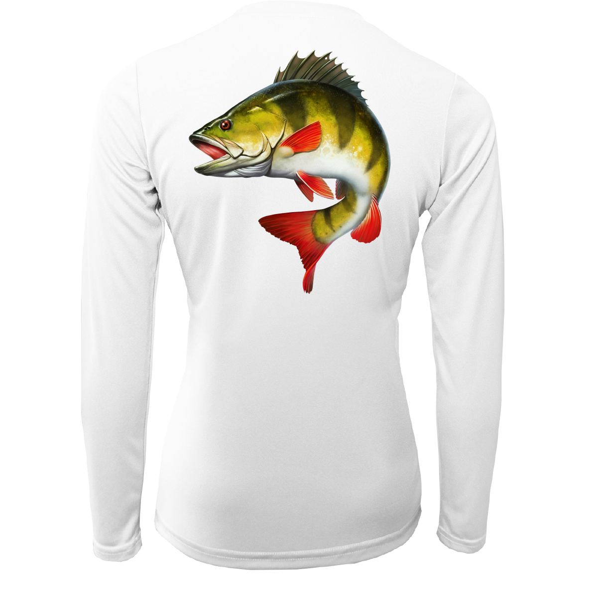 Michigan Freshwater Born Perch Women's Long Sleeve UPF 50+ Dry-Fit Shirt