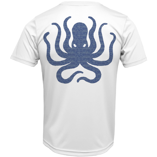 Key West, FL Kraken Men's Short Sleeve UPF 50+ Dry-Fit Shirt