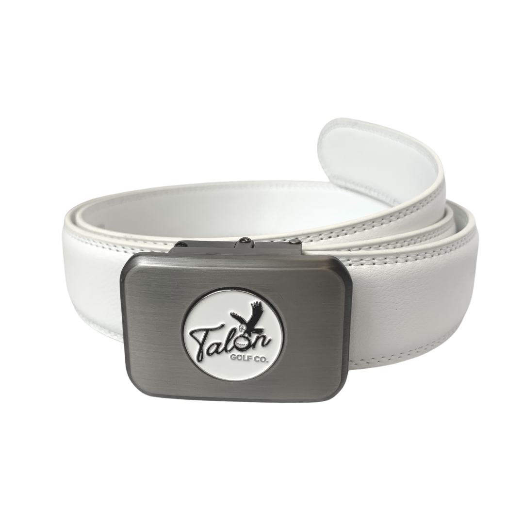 White Eagle Leather Belt w/ Magnetic Ball Marker