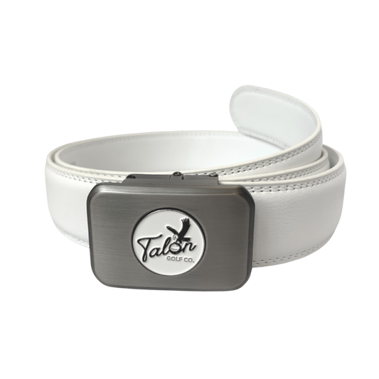 White Eagle Leather Belt w/ Magnetic Ball Marker