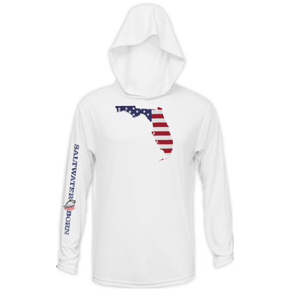 Florida USA Long Sleeve UPF 50+ Dry-Fit Hoodie