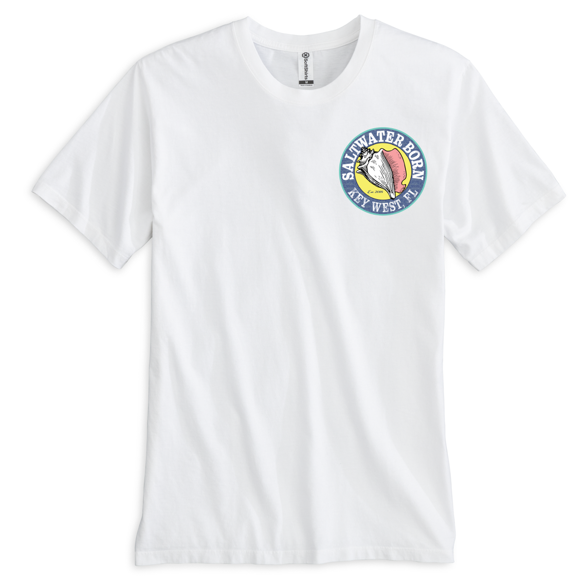 Key West, FL Seahorse Women's Organic Cotton Tee