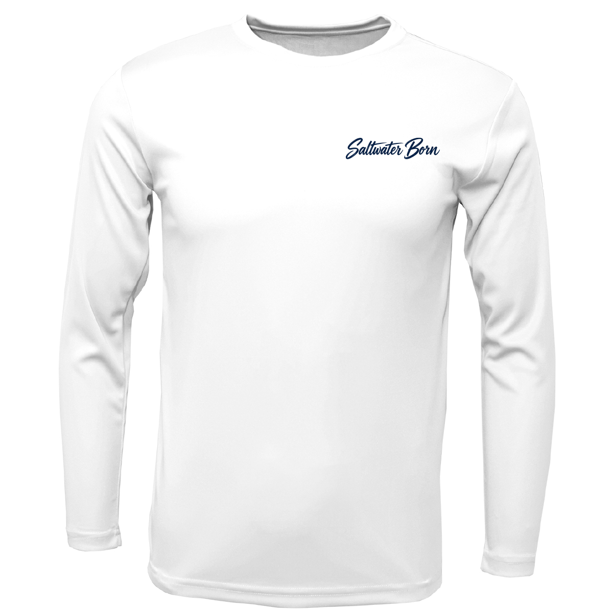 Long Island, NY Saltwater Born Beach Truck Men's Long Sleeve UPF 50+ Dry-Fit Shirt