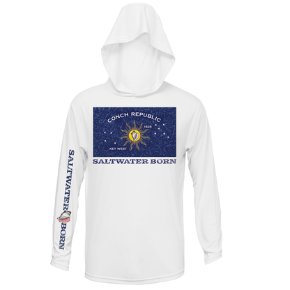 Conch Republic Long Sleeve UPF 50+ Dry-Fit Hoodie